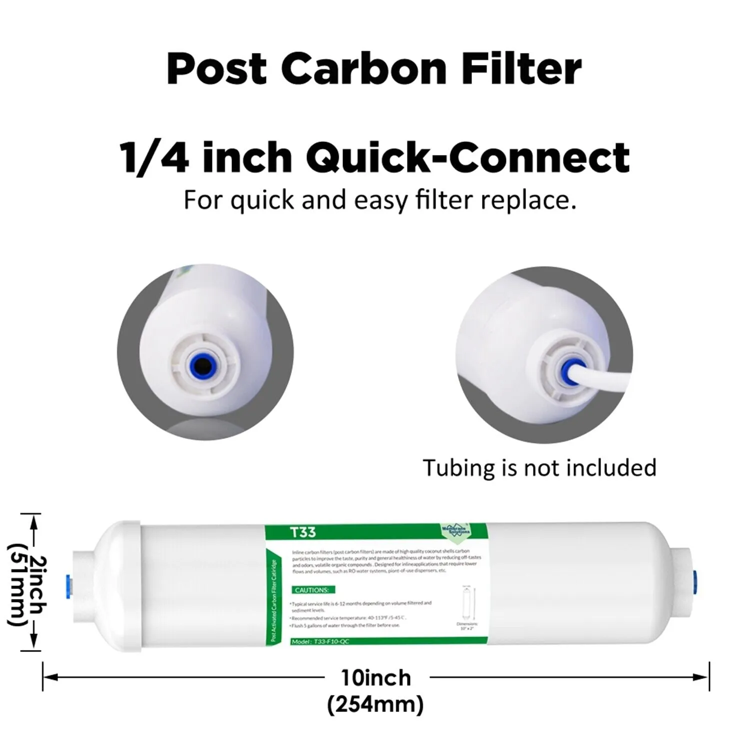 36/50/75/100/150 GPD RO Water Filter Combo Pack for Hydroponic Aquarium Reverse Osmosis System