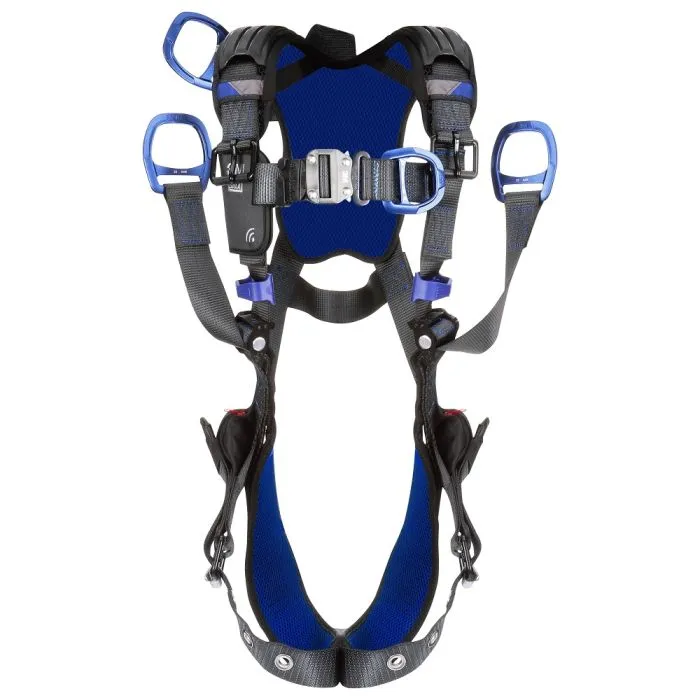3M DBI-SALA 1403224 ExoFit X300 Comfort Oil & Gas Climbing/Positioning Safety Harness, Gray, Medium, 1 Each
