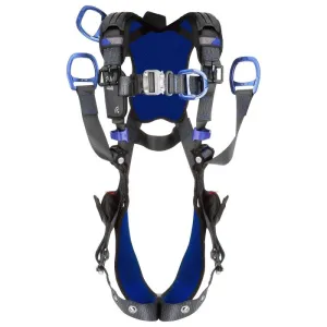 3M DBI-SALA 1403224 ExoFit X300 Comfort Oil & Gas Climbing/Positioning Safety Harness, Gray, Medium, 1 Each