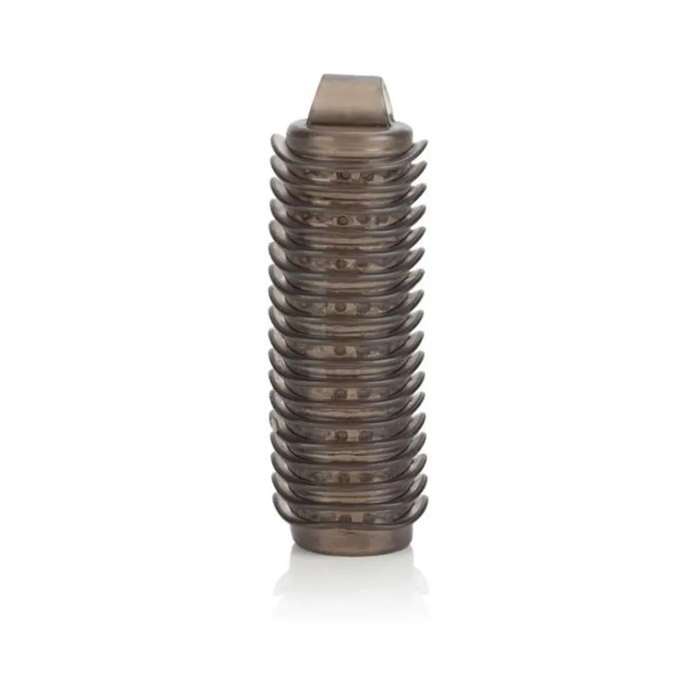 Adonis Vibrating Stroker - 10 Function Smoke