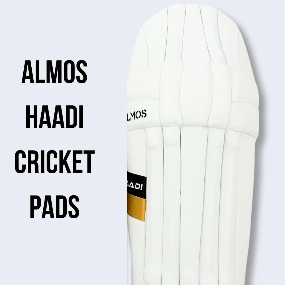 Almos Sports Cricket Batting Pads - Professional Lightweight Versatile Leg Pads for Boys, Men, Adults | MKT PRO, SHAH X, ZAK PRO, HAADI Style |