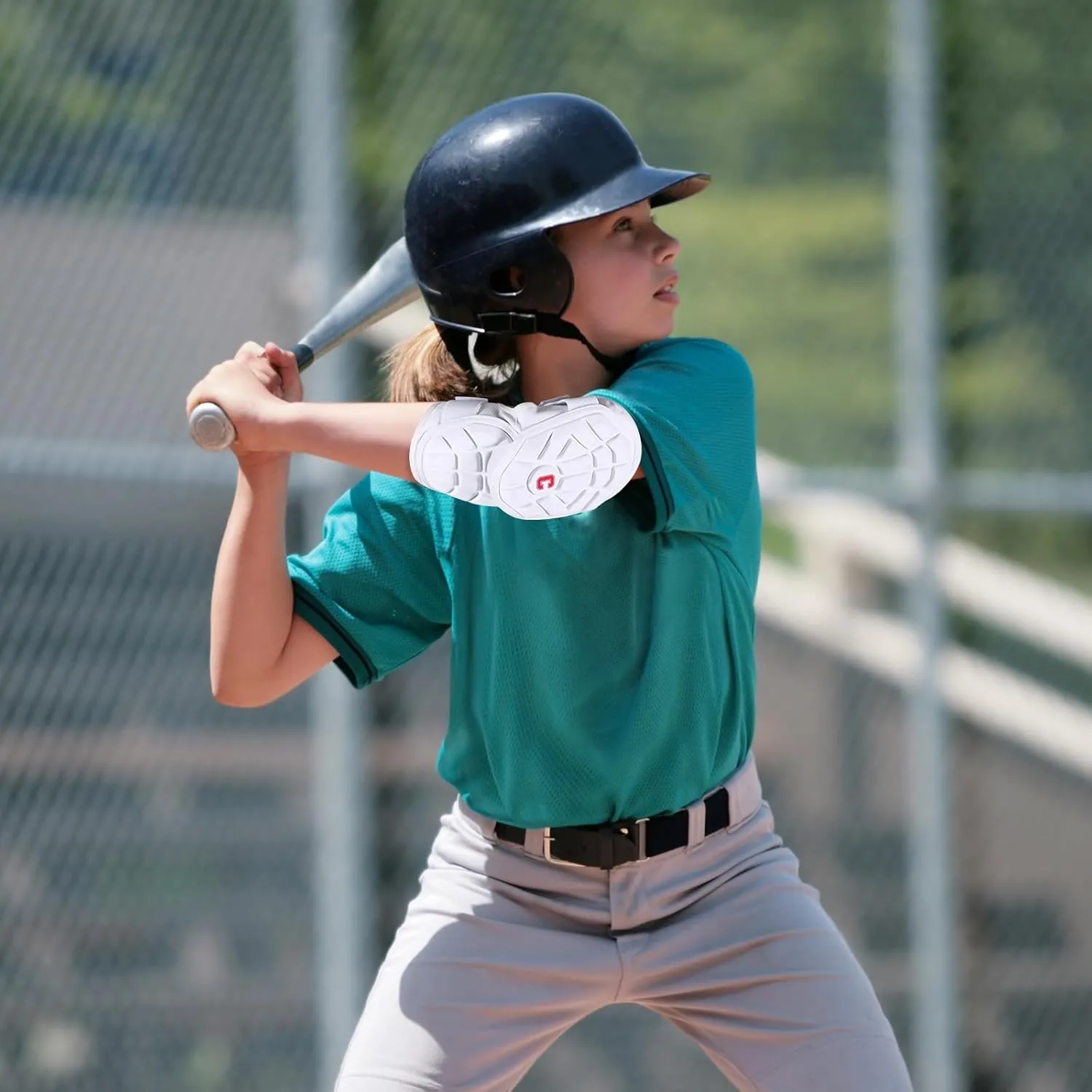 Batter's Forearm Elbow Guards for Baseball and Softball, Elbow Pads for Youth and Adult