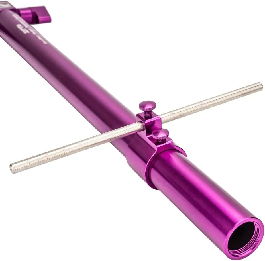 Bike Alignment Tool, Bicycle Derailleur Hanger Alignment Gauge, Aluminum Alloy Ranging Tool Bike Repair Tool Purple
