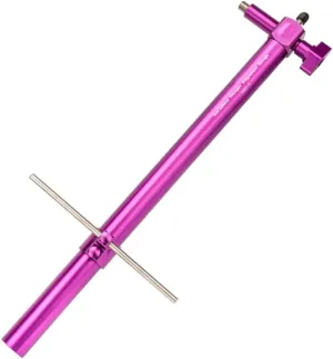 Bike Alignment Tool, Bicycle Derailleur Hanger Alignment Gauge, Aluminum Alloy Ranging Tool Bike Repair Tool Purple