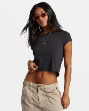 Billabong Daily Tee Knit - BLACK SANDS