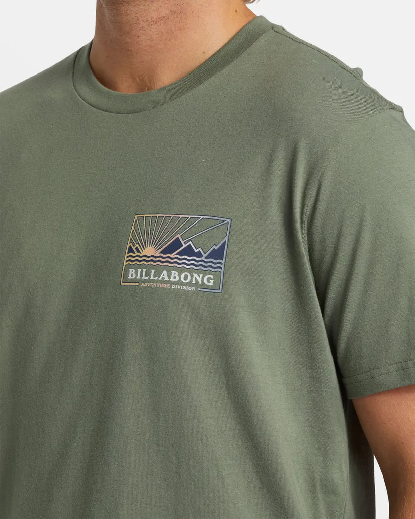 Billabong Range T-Shirt - FERN