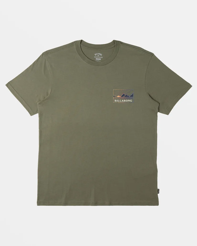 Billabong Range T-Shirt - FERN
