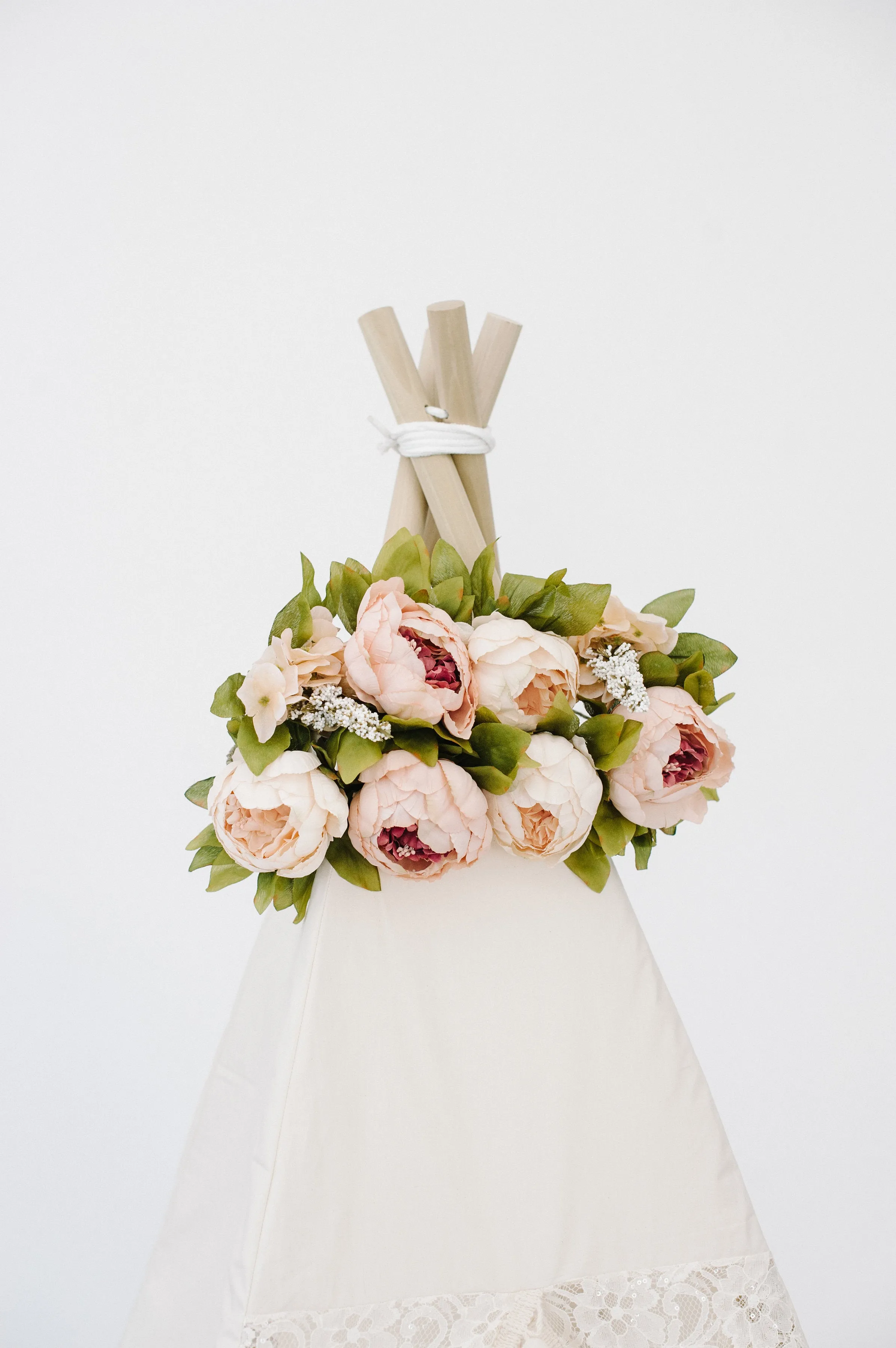 Blush Tones DELUXE Peony Floral Topper
