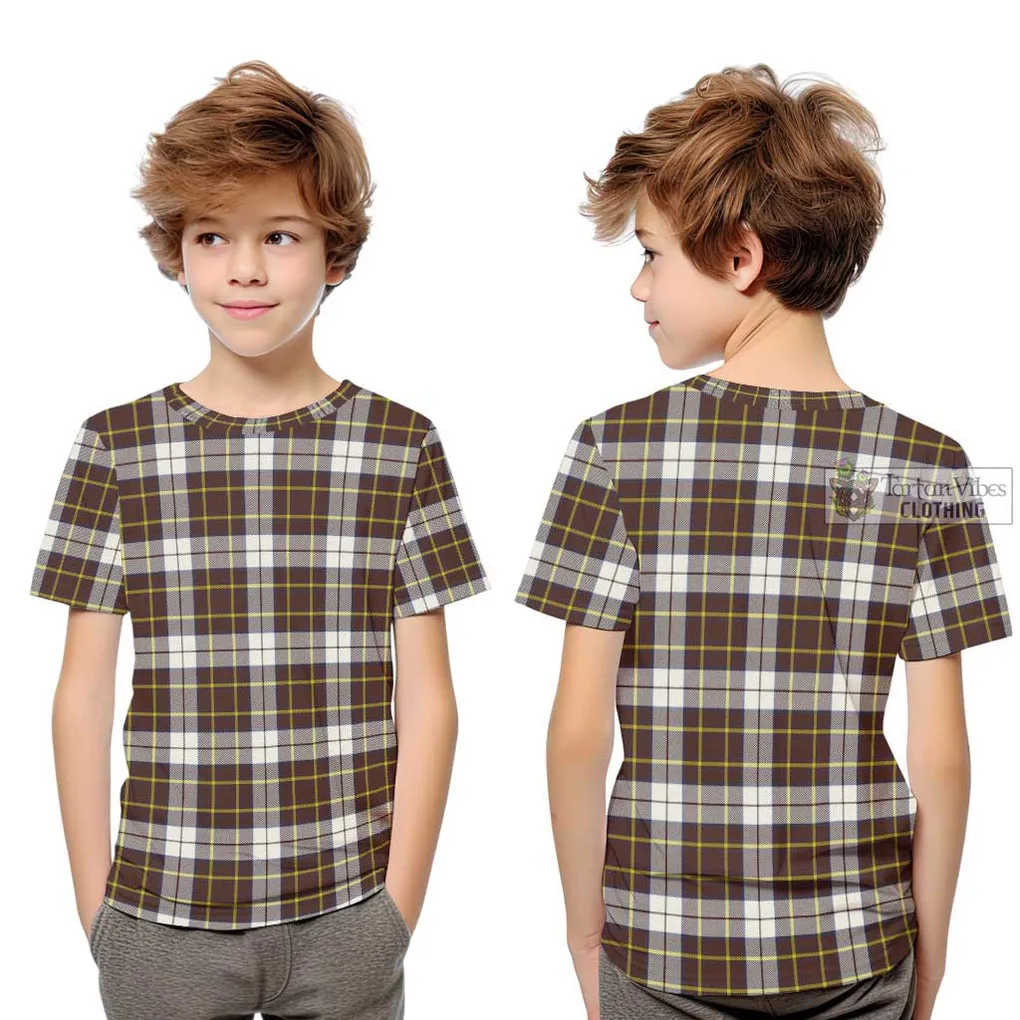 Burns Battalion Weathered Tartan Kid T-Shirt