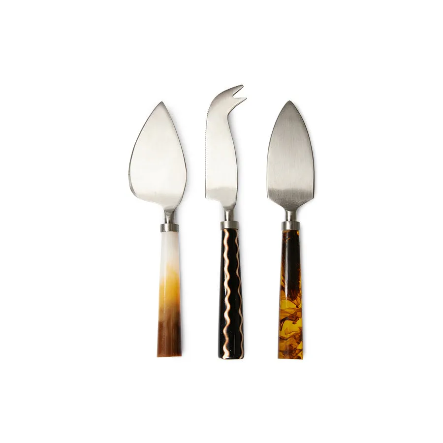 CHEESE KNIVE | HAVANA (SET OF 3)