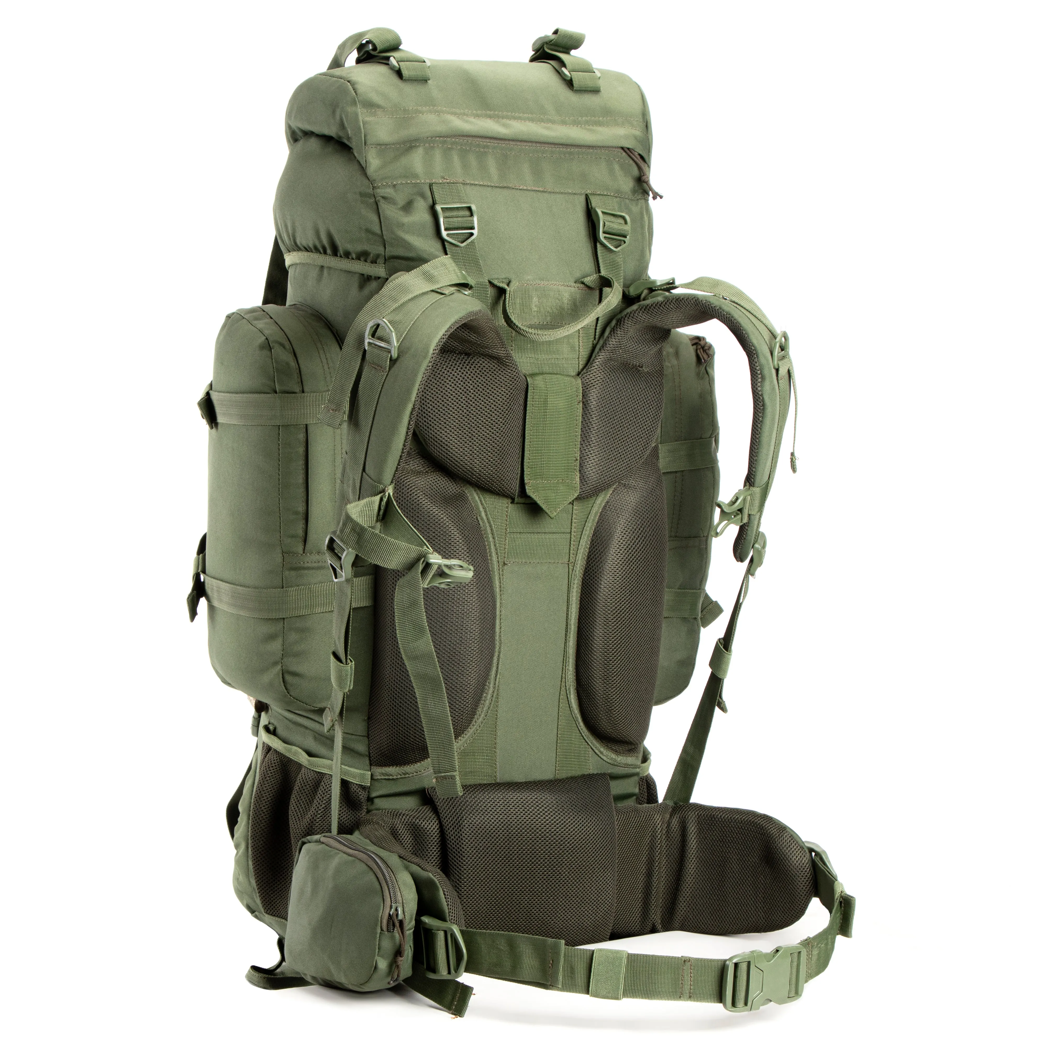 Colonel Pro 95 L Rucksack With Organizer Pack Army Green