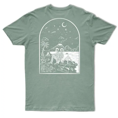 Cove Reflections Tee - Moss