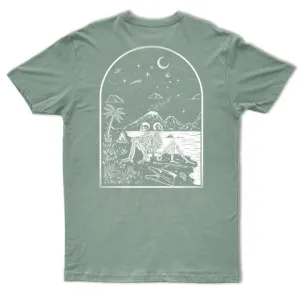 Cove Reflections Tee - Moss