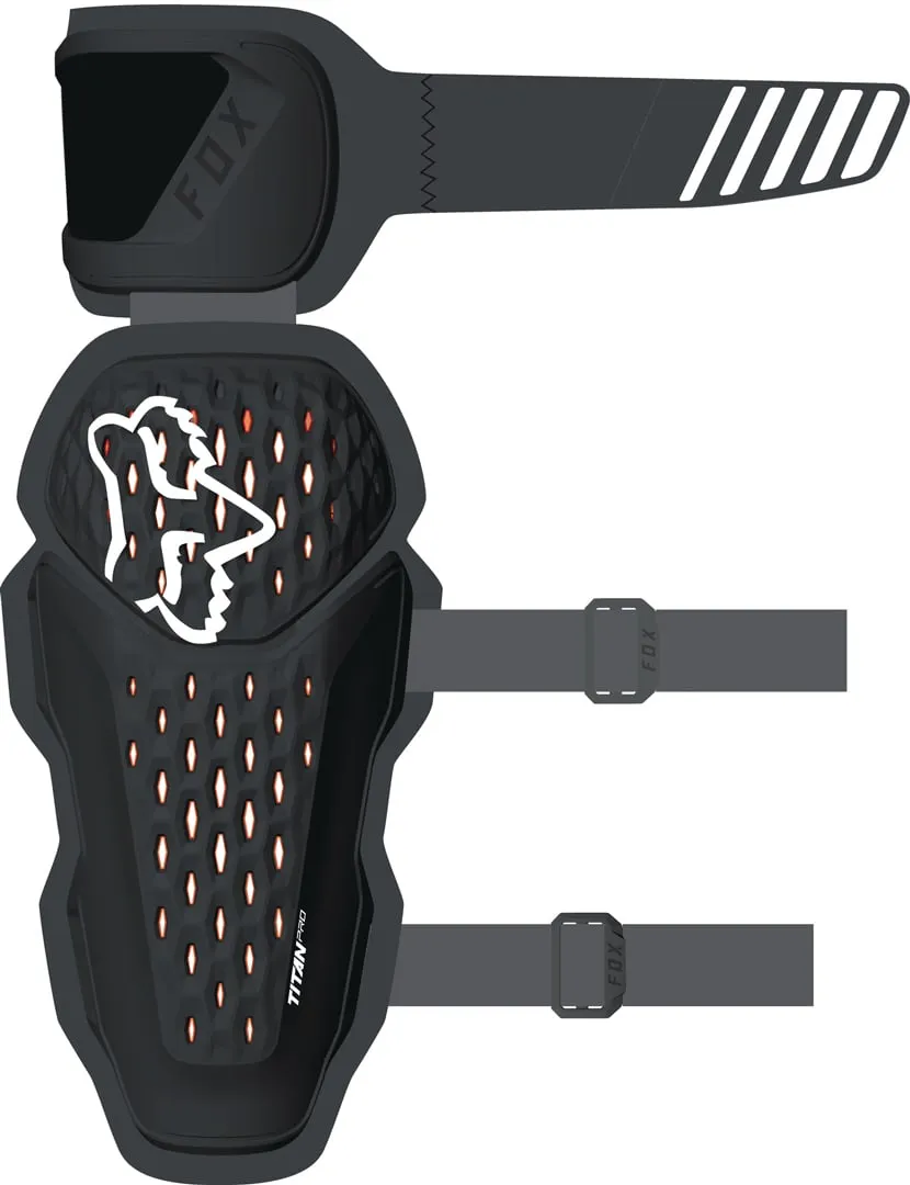Elbow pads FOX Titan Pro D3O, black