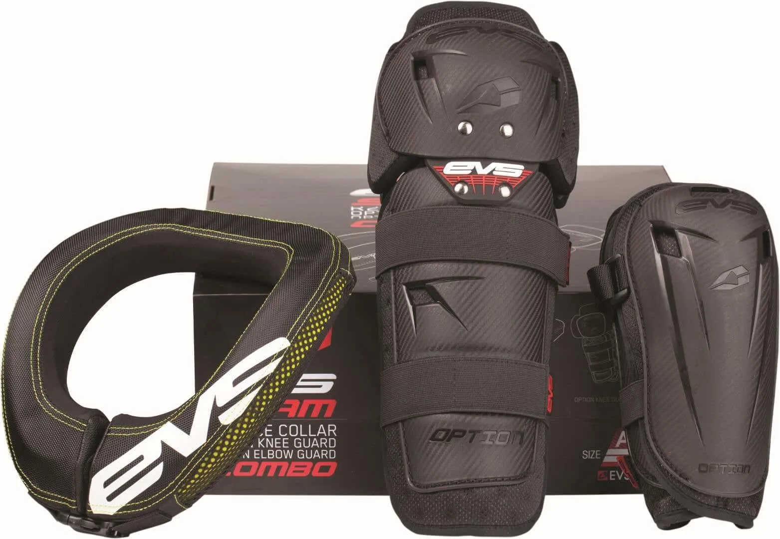 EVS Slam Combo Kit Black Adult 688713121849 Slam2-A