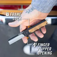Fastball Quadrant Modern Folding Knife Bamboo (Blister - EN)