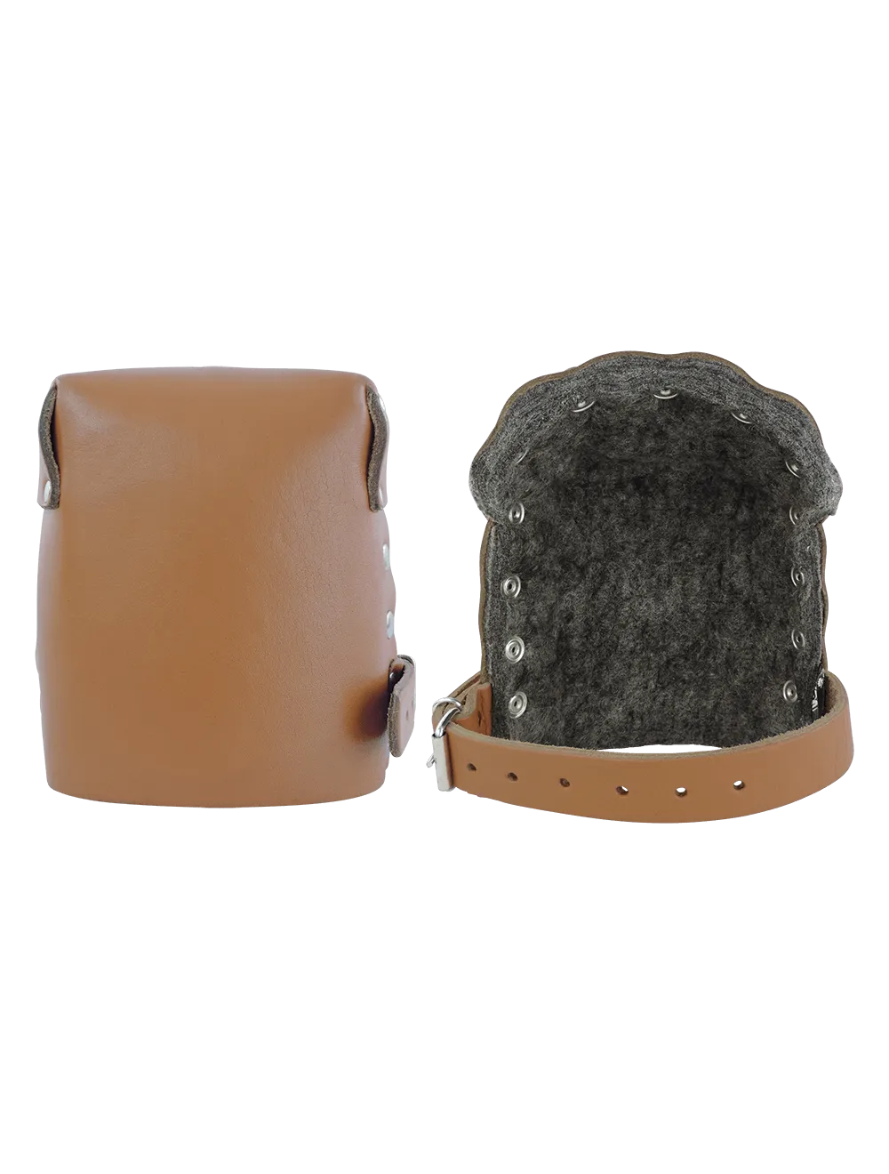 FrogWear™ Knee Protection Premium Heavy-Duty Non-Marring Leather Knee Pad - KP511L