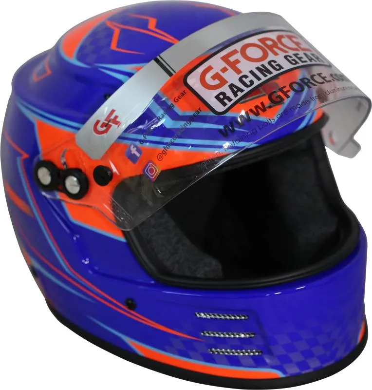 G-Force Rookie Graphic Helmet - Blue Graphic