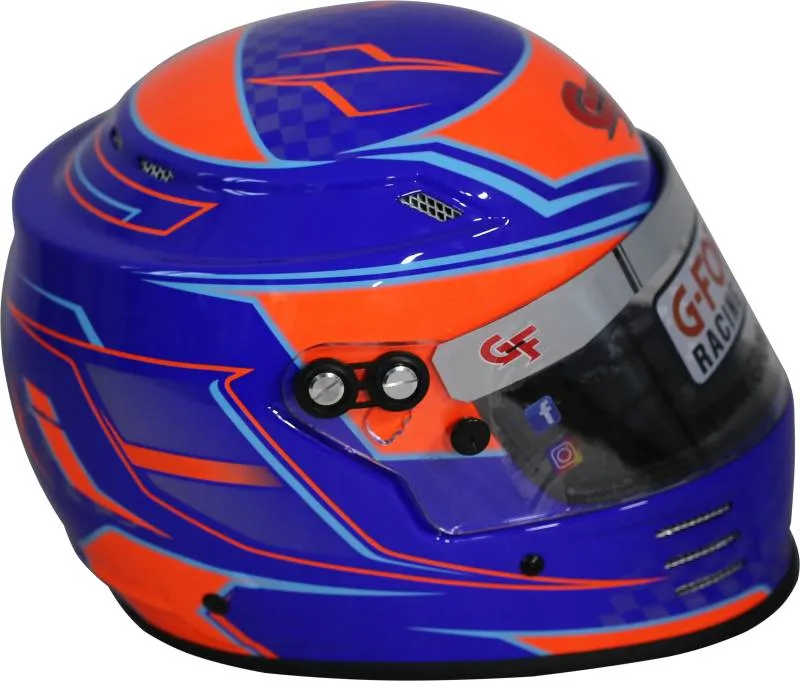 G-Force Rookie Graphic Helmet - Blue Graphic