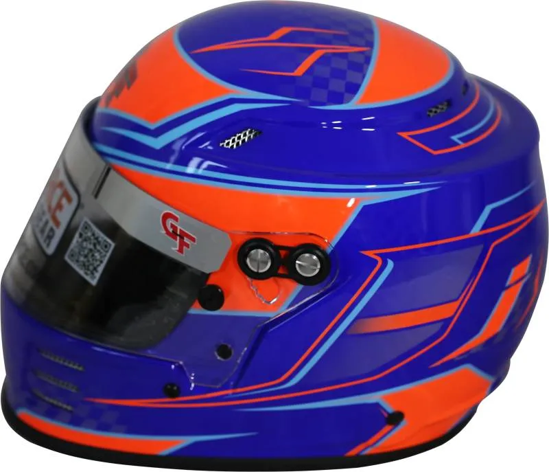 G-Force Rookie Graphic Helmet - Blue Graphic