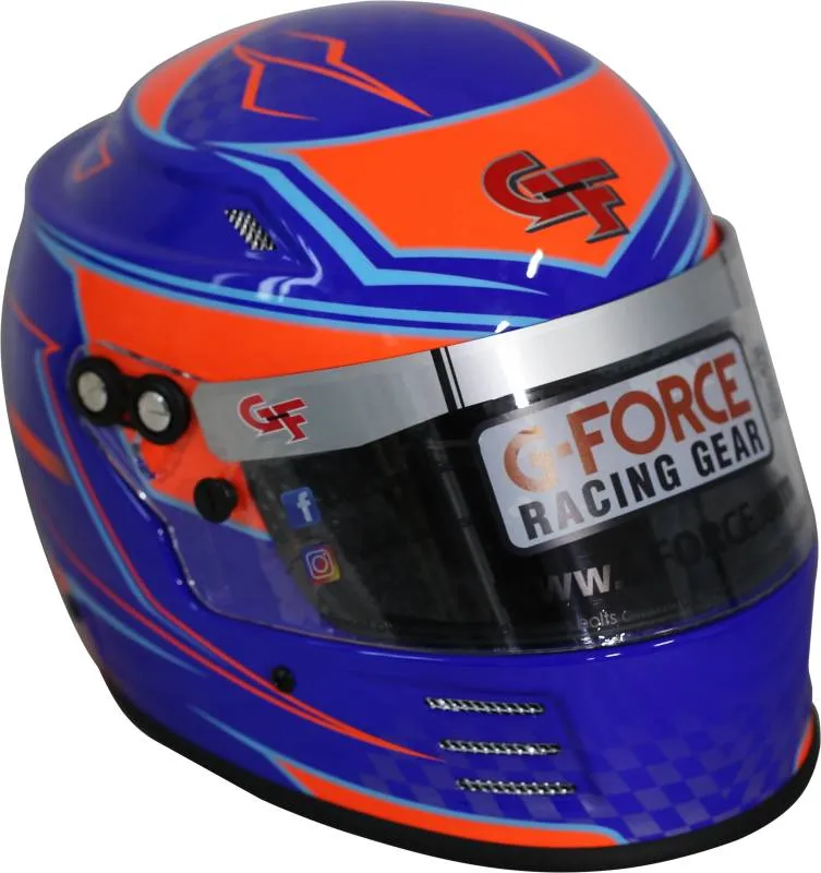 G-Force Rookie Graphic Helmet - Blue Graphic