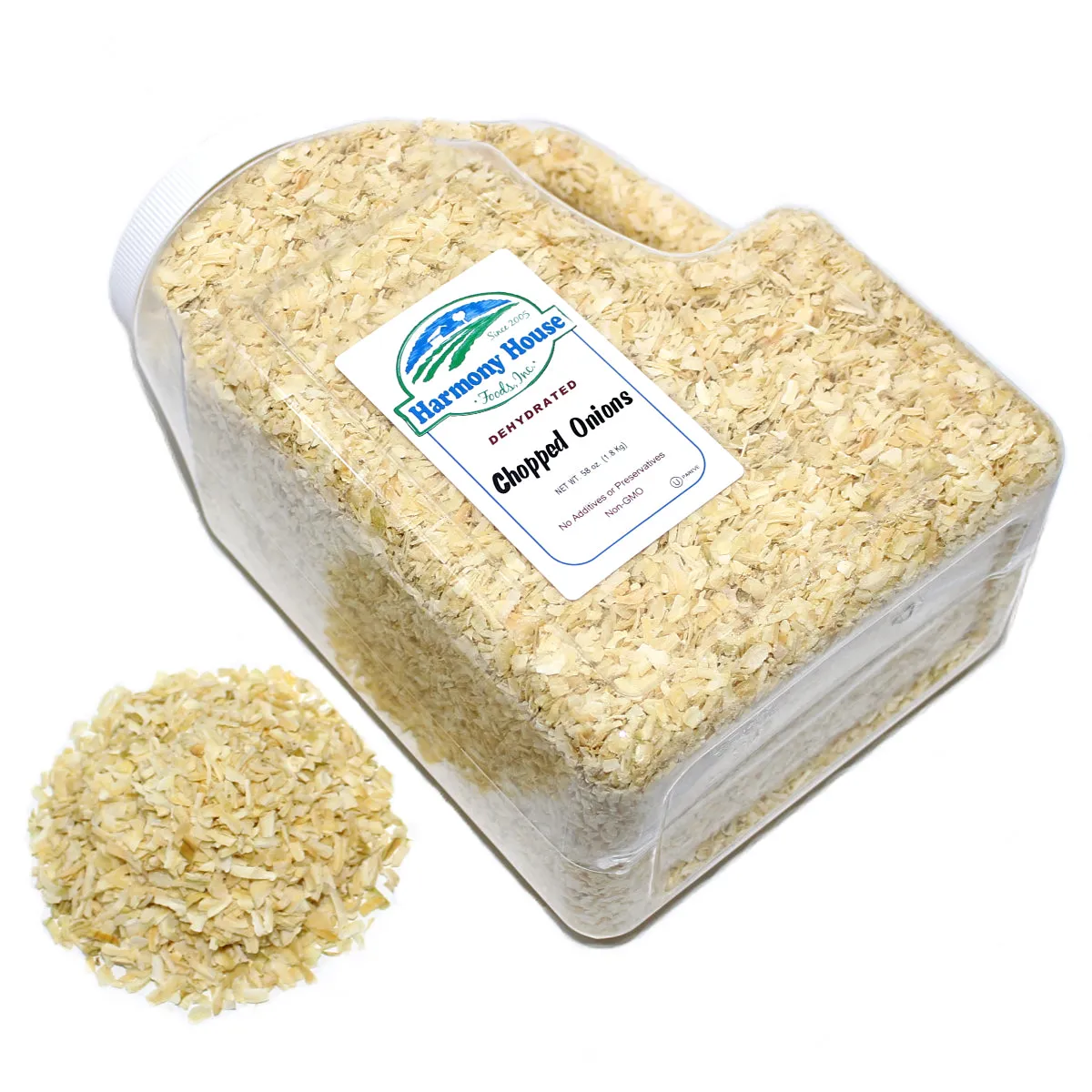Harmony House Dried Onions (58 oz)