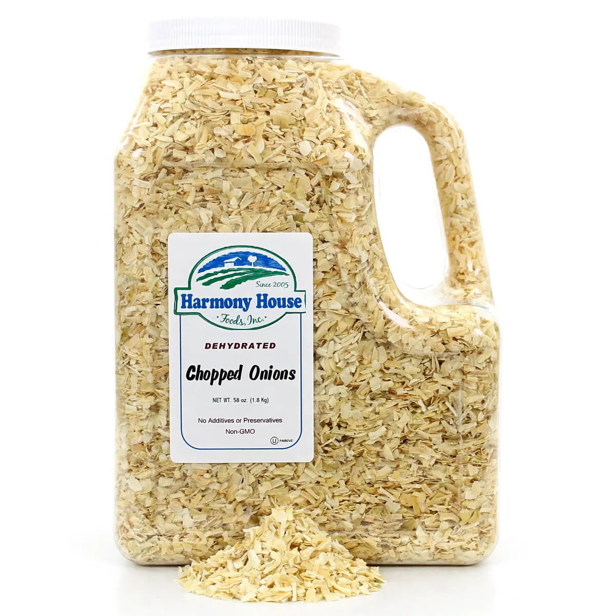 Harmony House Dried Onions (58 oz)