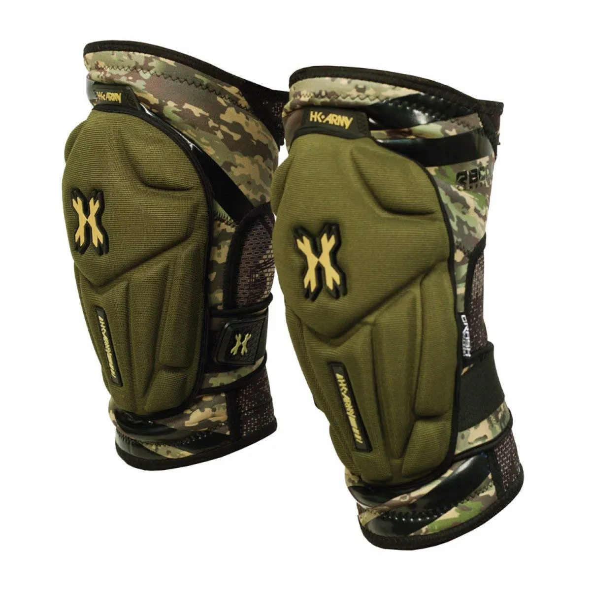 HK Army Crash Knee Pads - HSTL Camo - Small/Medium