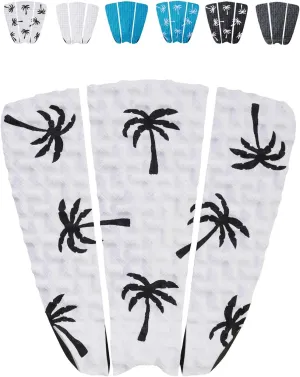 Ho Stevie! Premium Surfboard Traction Pad [Choose Color] 3 Piece, Full Size, Maximum Grip, 3M Adhesive, for Surfing or Skimboarding