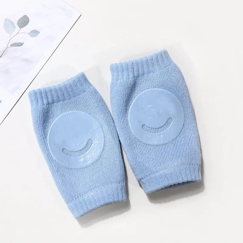 Infant Non- Slip Mesh Thin Cotton Breathable Crawling Protective  Kneepads