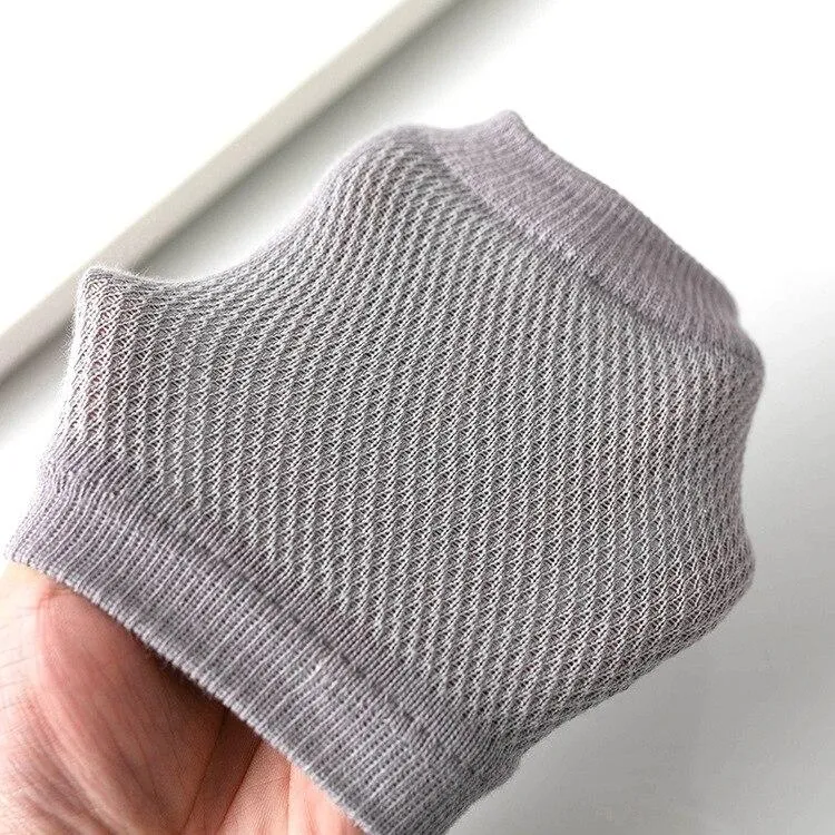Infant Non- Slip Mesh Thin Cotton Breathable Crawling Protective  Kneepads