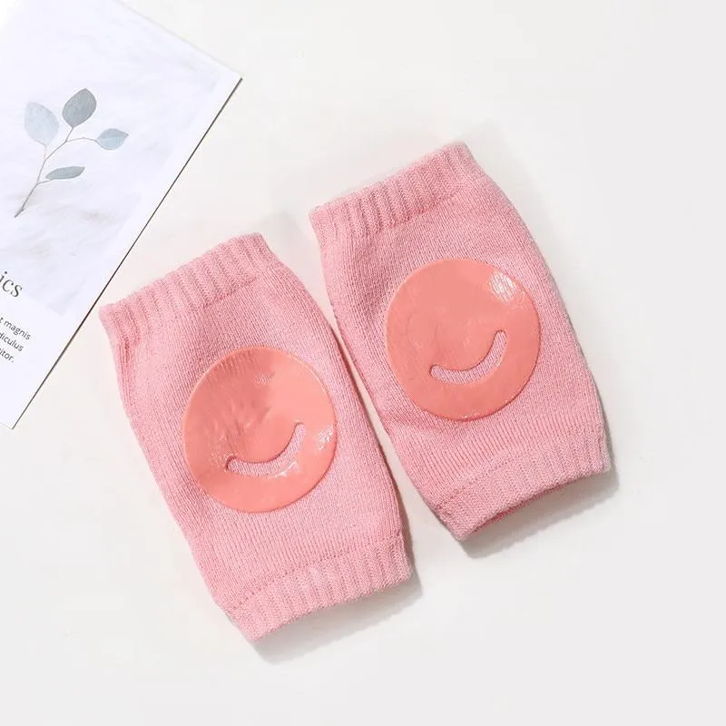 Infant Non- Slip Mesh Thin Cotton Breathable Crawling Protective  Kneepads