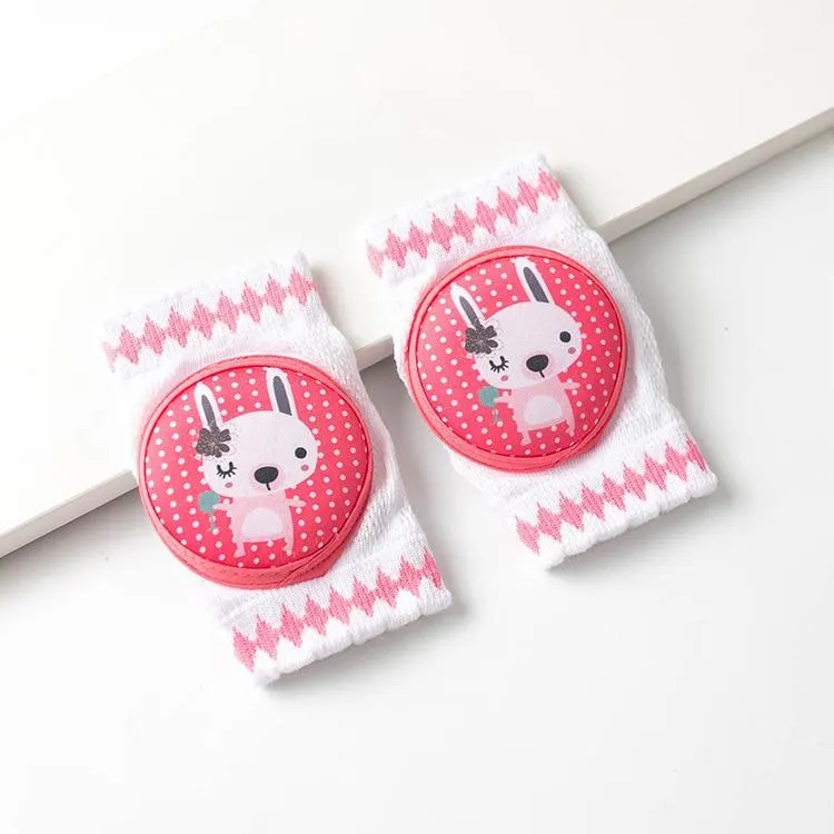 Infant Non- Slip Mesh Thin Cotton Breathable Crawling Protective  Kneepads