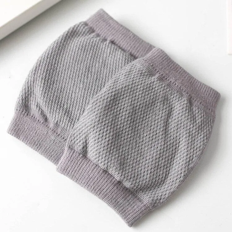 Infant Non- Slip Mesh Thin Cotton Breathable Crawling Protective  Kneepads