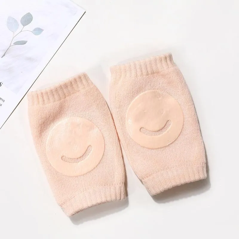 Infant Non- Slip Mesh Thin Cotton Breathable Crawling Protective  Kneepads