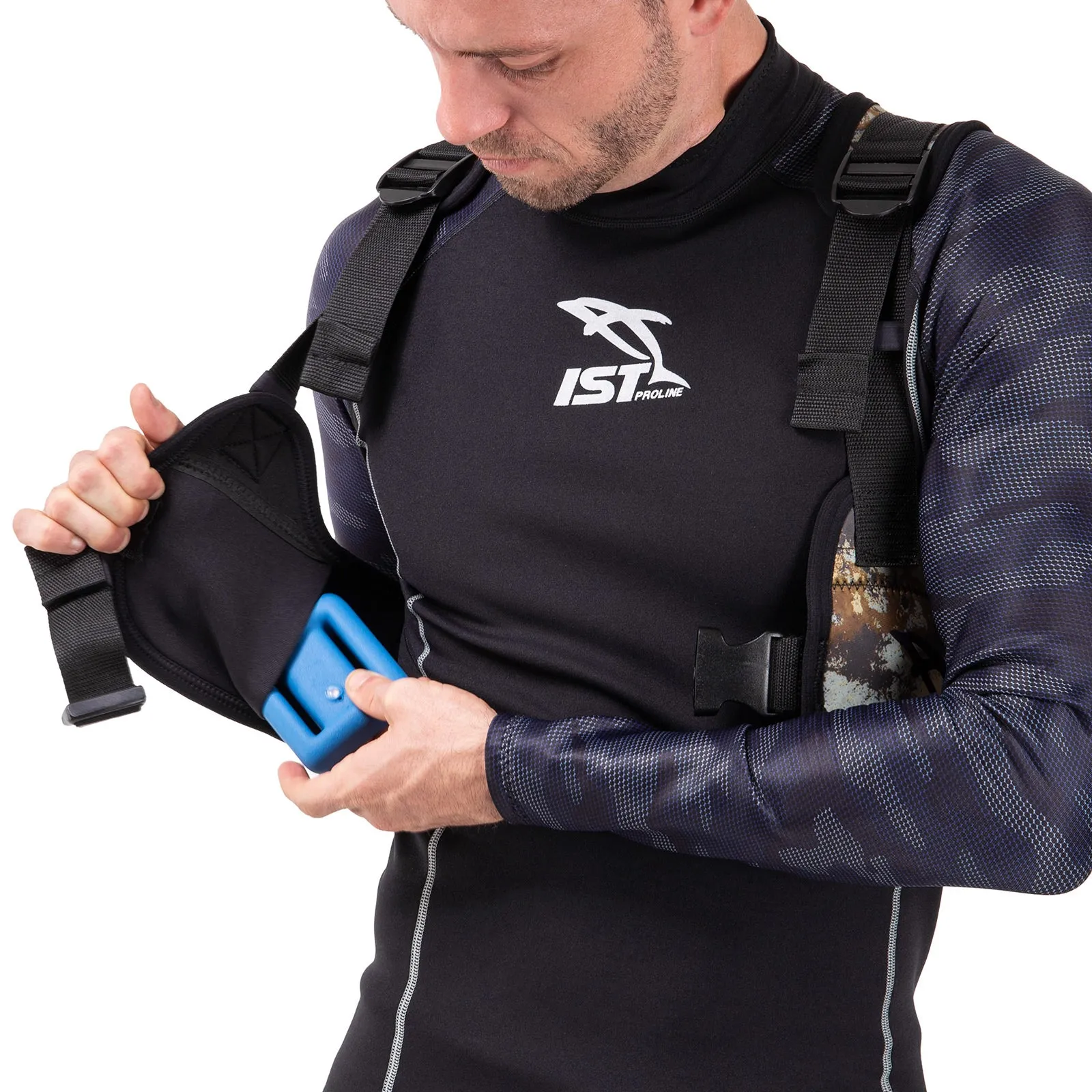 IST VSA0240 Free Diving / Apnea Weight Vest, Holds Up to 35lbs.