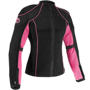 Joe Rocket Ladies Majestic Mesh Jacket Pink/Black