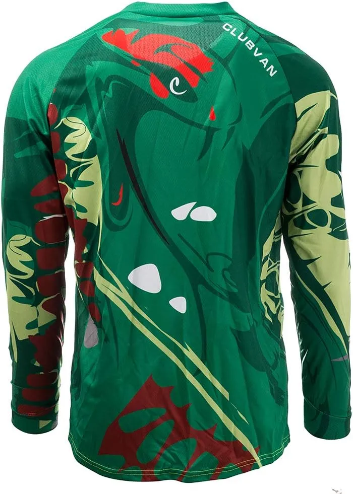 JPOJPO Men's Cycling Jersey MTB T Shirt Long Sleeve Mountain Bike Motorcycle Bicycle Clothes Anti-UV