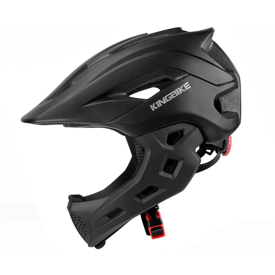 Kingbike Full Face Detachable Junior Bike Helmet | Youth Motocross And Snowmobile Helmet