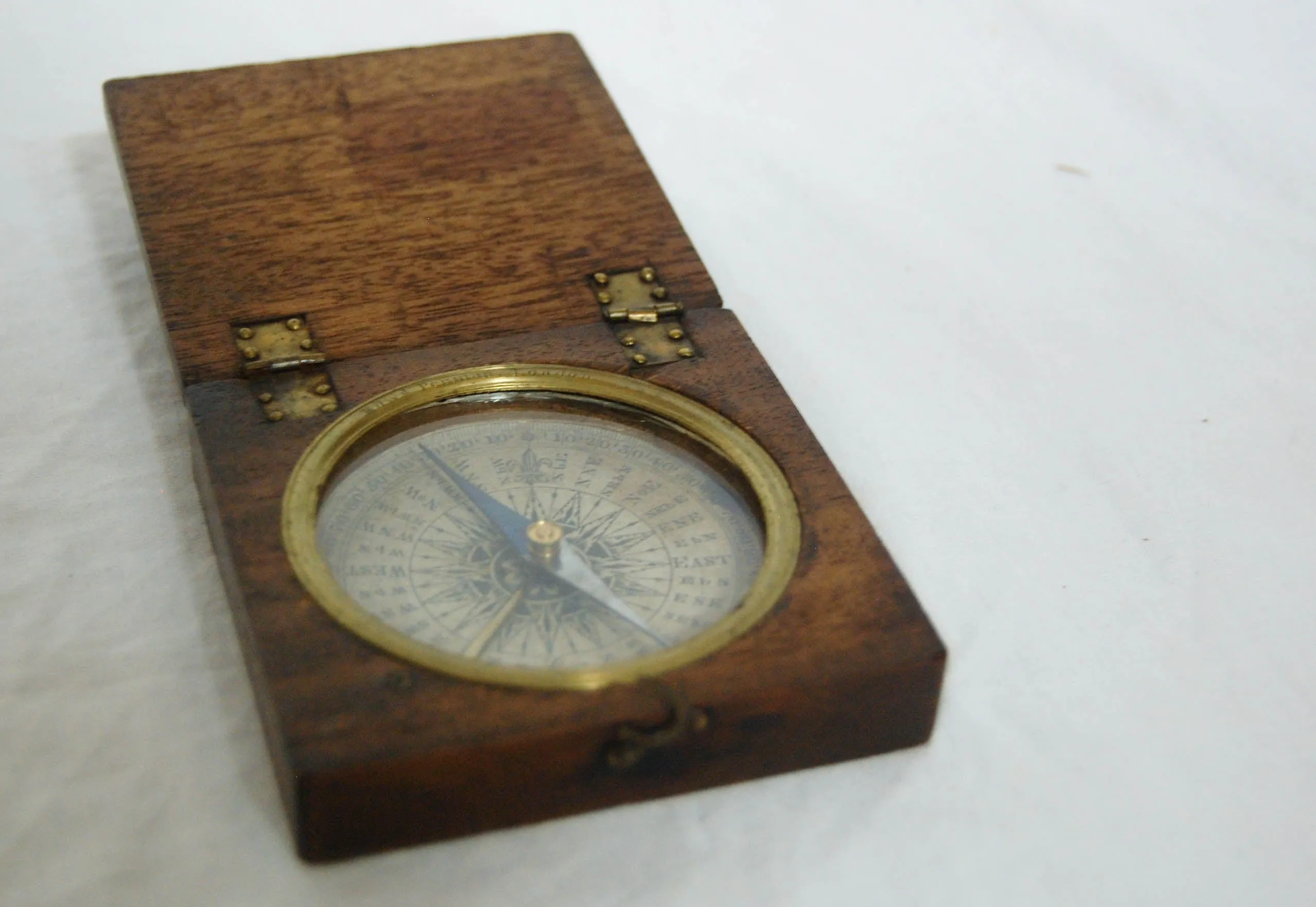 Late Eighteenth Century Cased Travelling Compass by Edward Penman, London