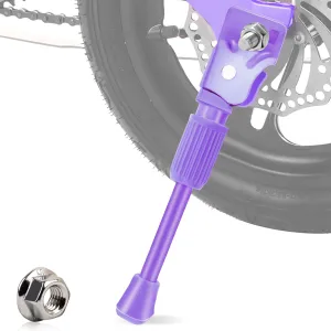 LEICHTEN Kids Bike Kickstand for 12/14/16/18/20 Inch Wheel Children's Bicycle Single-Side Kick Stand Rear Mount Bikes Support Racks for Girls and Boys Bike
