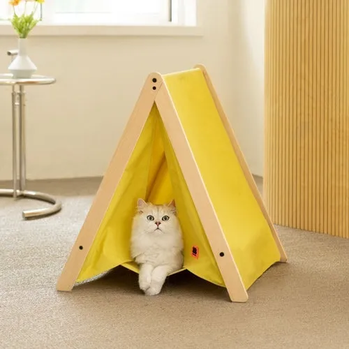 Mewoofun Pet Portable Folding Tent Cat Hammock House Easy Assembly for