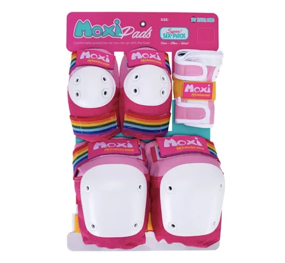 Moxi Roller Skates x 187 Killer Pads - Junior Six Packs