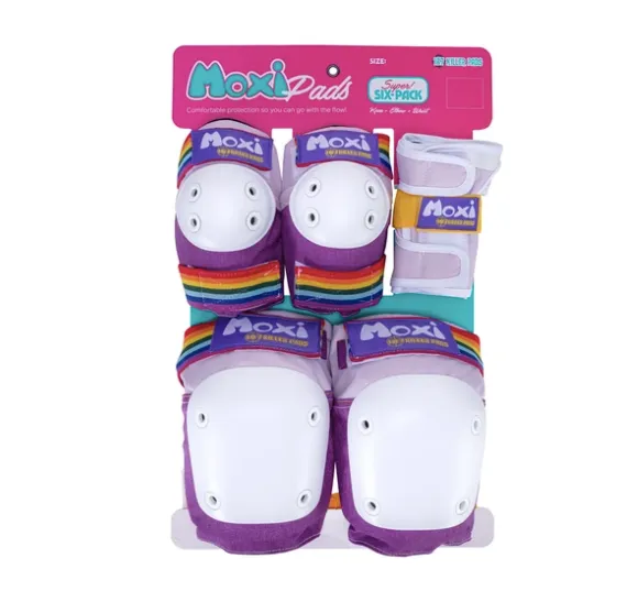 Moxi Roller Skates x 187 Killer Pads - Junior Six Packs