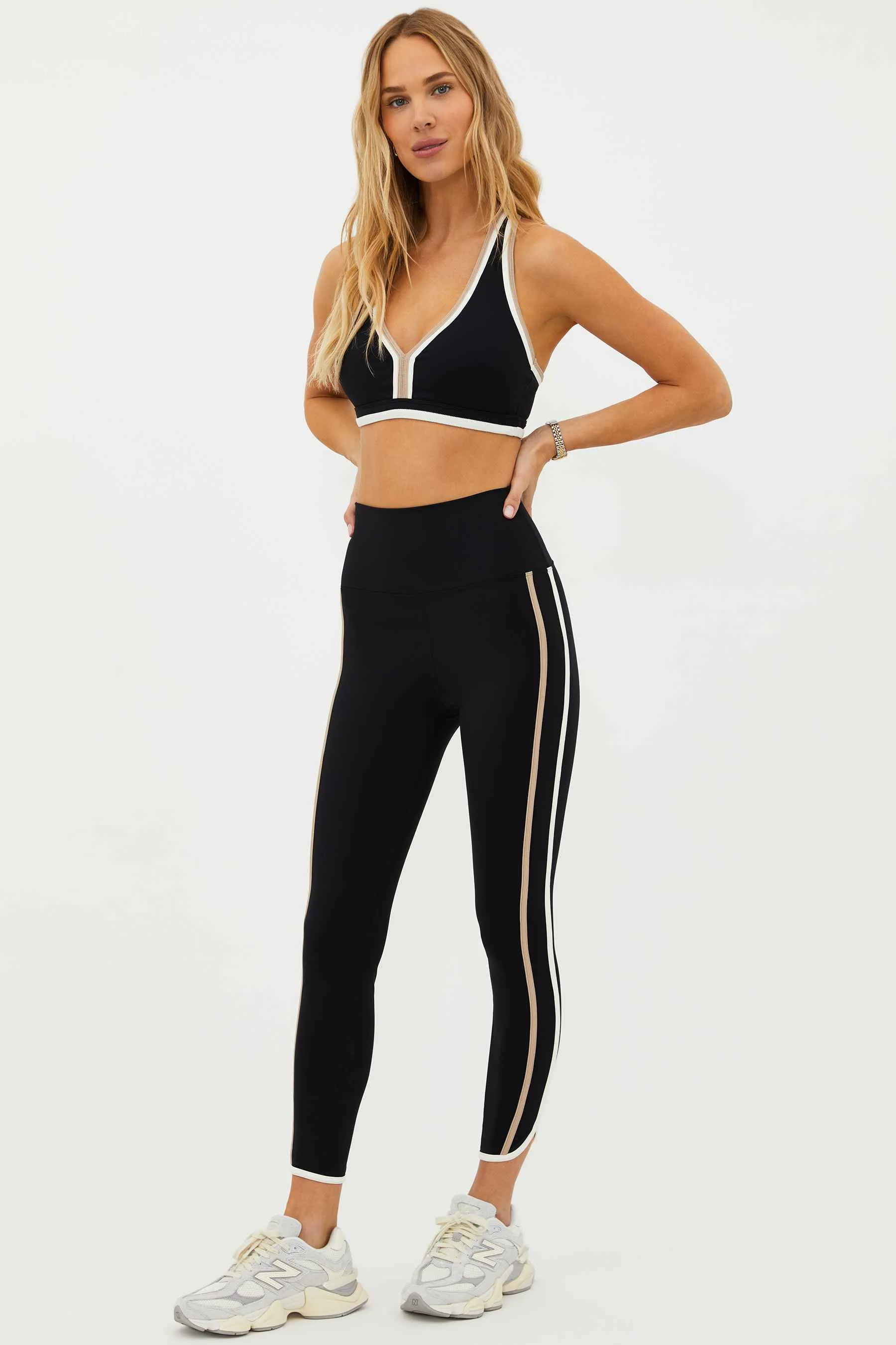 Nella Legging Sandshell Colorblock
