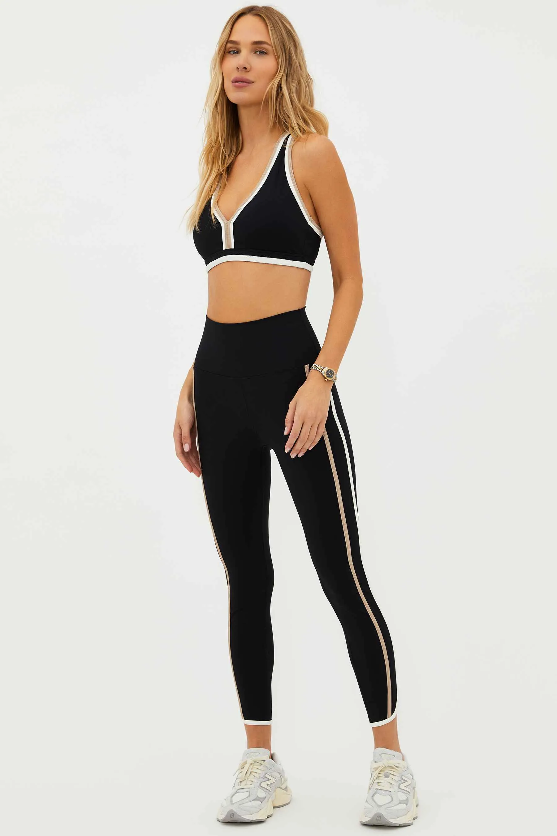 Nella Legging Sandshell Colorblock