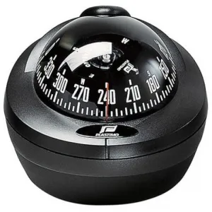 OFFSHORE 75 POWERBOAT COMPASS - binnacle MOUNT, BLACK
