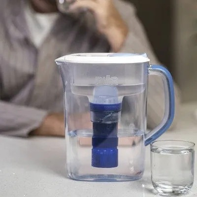 Open Box - PUR PLUS 7 Cup Pitcher with Filter Change Light - Ocean