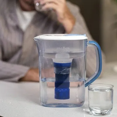 Open Box - PUR PLUS 7 Cup Pitcher with Filter Change Light - Ocean