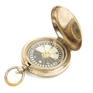 Original British WWI 1915 Sherwood & Co Army Officer Pocket Compass